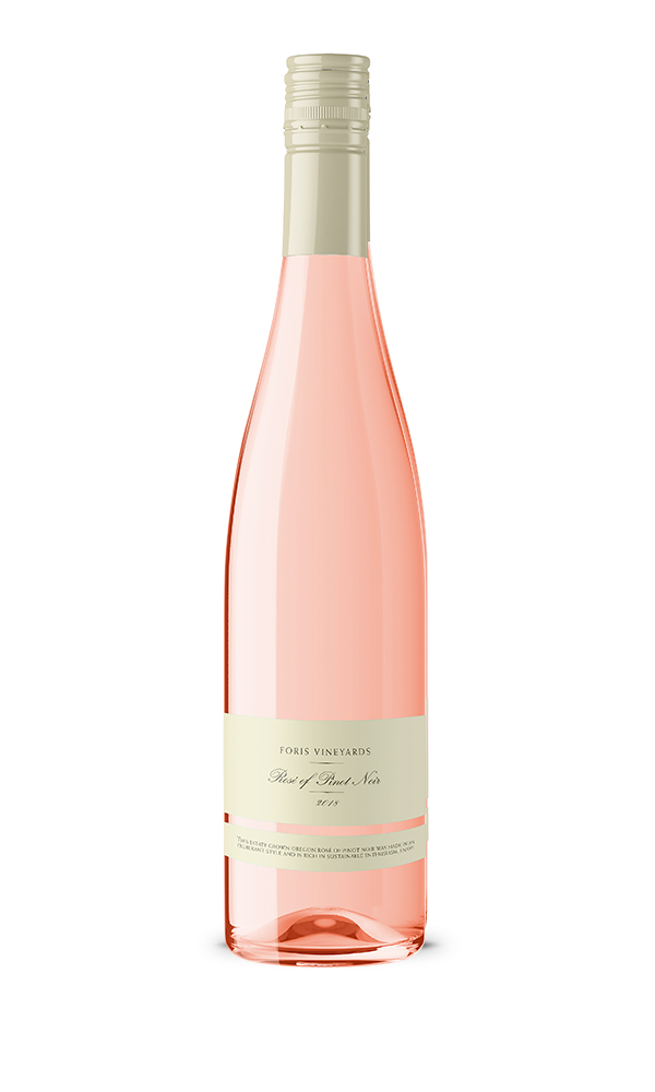 Rose of Pinot Noir Bottle